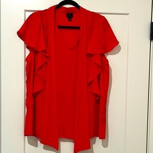 Worthington Bold Red Blouse